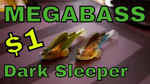 Dark Sleeper Megabass * $1 Each * #megabass