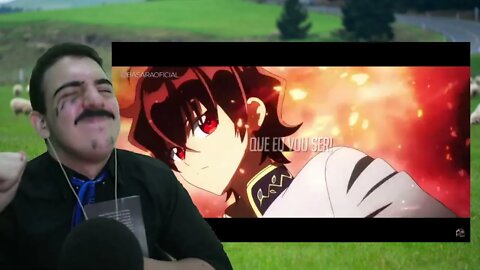 PASTOR REACT Rap do Enmado Rokuro (Sousei no Onmyouji) | O Maior Exorcista | Basara