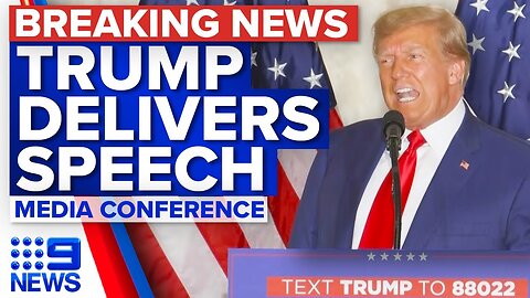 Donald Trump's Explosive Speech after historic indictment | Trump's Mar-a-Lago speech | WION