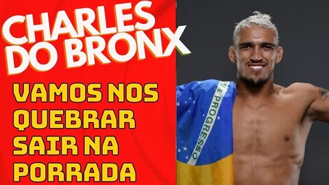 Vamos ver quem aguenta pancada cair e levantar diz Charles do Bronx sobre a luta contra Gaethje