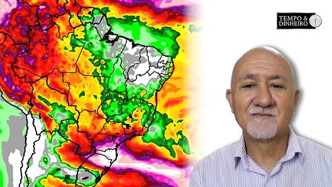 Temporais continuam na região sul, pouca chuva no centro do Brasil