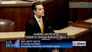 Rep. Matt Gaetz on Speaker McCarthy's secret side deal with Joe Biden!