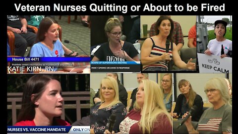 Crisis in America: Millions of Nurses are Resigning or Being Fired Over COVID Vaccine Mandates