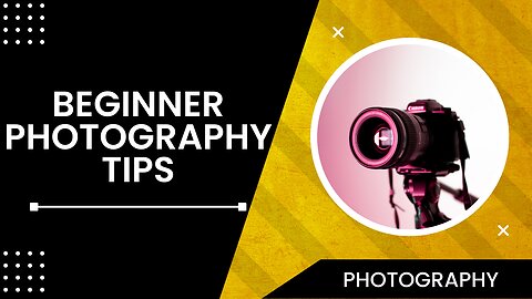 Beginner Photography Tips | Advice EVERY Beginner Photographer NEEDS TO HEAR