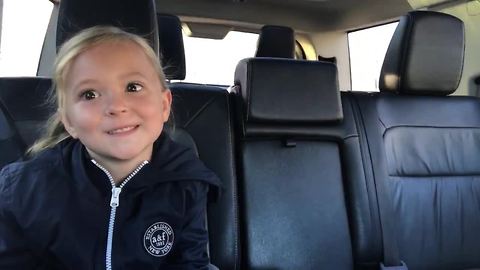 6-year-old girl is a natural vlogger!