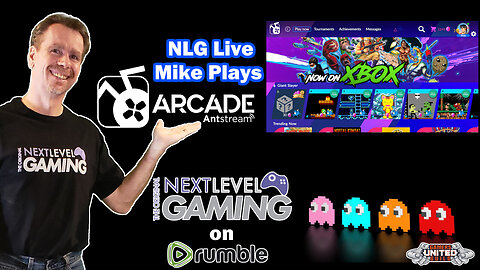 NLG Live: Antstream Arcade Xbox First Look Gameplay w/ Mike!!