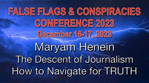MARYAM HENEIN The Descent of Journalism in a Technofascism Age and How to Navigate for Truth