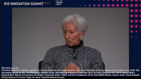 Central Bank Digital Currencies | "Is It Going to Be As Private As Cash? No." - Christine Madeleine Odette Lagarde (French politician and lawyer who has served as President of the European Central Bank since 2019)