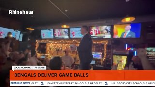 Bengals game balls showing up around the Tri-State