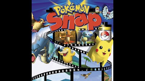 Pokemon Snap (Nintendo 64) - Title, Demo and Beach Course Gameplay Presentation