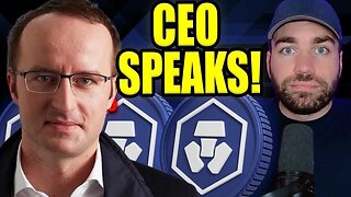 Crypto.com CEO JUST SAID THIS! Why I'm Starting to Like CRO Even MORE!