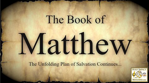 Matthew 26e Betrayal And Deception!