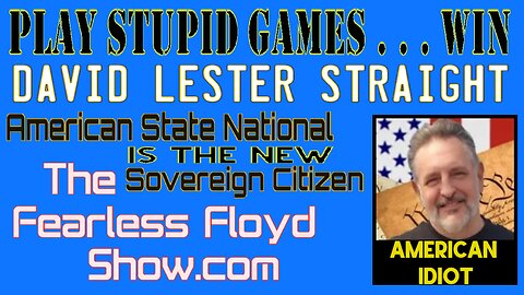 Play David Lester Straight's Stupid Gameas and Win Stupid Prizes!