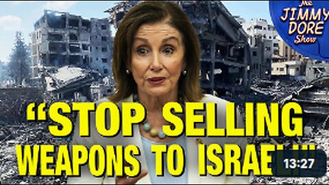 Pelosi Flip-Flops & Turns AGAINST Israel!