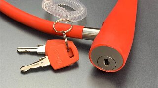 [855] Knog “Frankie” Bicycle Cable Lock Picked