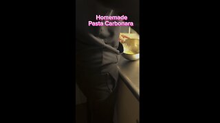 Homemade Pasta Carbonara