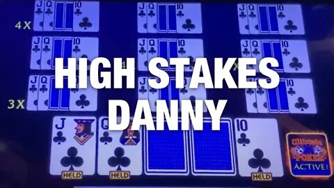 Ultimate X High Stakes Danny Ten Play #VideoPoker #BlackFriday