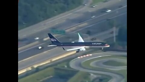TRUMP❤️🇺🇸👑ON TRUMP FORCE ONE🥇🛫SMOOTHE LANDING IN GEORGIA🇺🇸💙🛬⭐️
