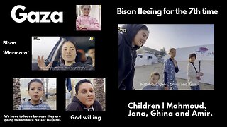 AJ+ Reports | ‘Marmata’ | 'It's Bisan from Gaza | I'm fleeing for the 7th time'