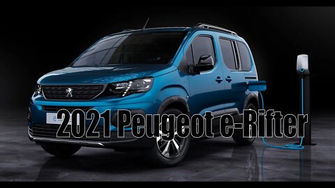 2021 Peugeot e-Rifter EV