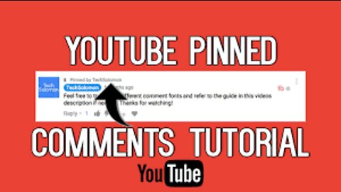 How To Pin Comment On YouTube PC