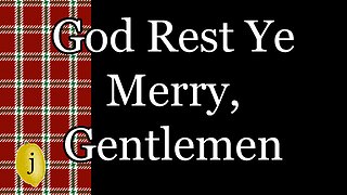 God Rest Ye Merry, Gentlemen: Oboes & Men Choir Arrangement