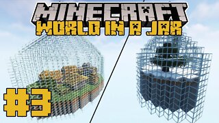Minecraft World in a Jar #3: Jarro da neve e Jarro da vila!