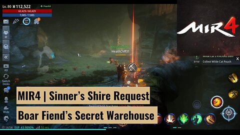 MIR4 Sinner' Shire Request | Boar Fiend's Secret Warehouse