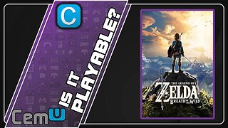 Is The Legend Of Zelda: Breath Of The Wild Playable? Cemu Performance [GTR6 Mini PC]