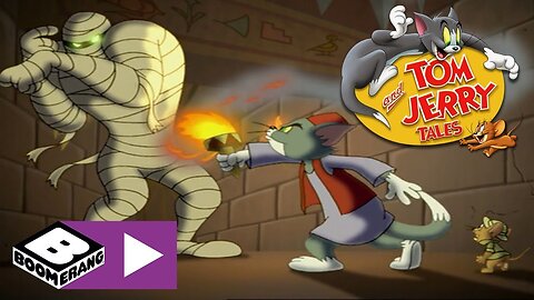 Tom and Jerry Cartoon | New Episode | Tales The Mummy | Boomerang UK By Melon Kids Fun