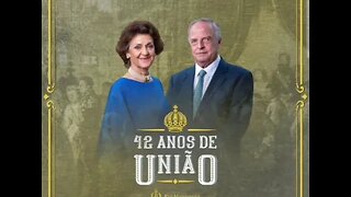 Principe do Antônio e a princesa dona Cristiane de Orleans e Bragança, 42 anis de casamento