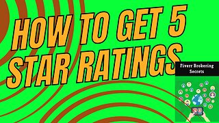 How To Get 5 Star Ratings