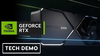 NVIDIA RTX 40 SUPER Series - Tech Demo (4080 SUPER, 4070 SUPER, 4070 Ti SUPER) | CES 2024