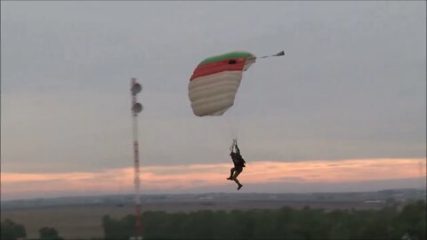 Canadians and Portuguese Work Together in Parajump