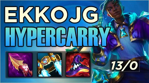 The New Meta? Uncovering the Secret to Carrying as Ekko Jungle in Season 13!