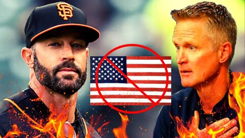 Steve Kerr Supports Gabe Kapler PROTESTING The National Anthem | Woke Coaches Ruining Sports