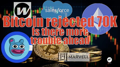 Bitcoin Rejected 70K, Is there more trouble ahead