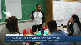 Tulsa Teachers Weather Covid-19 Storm