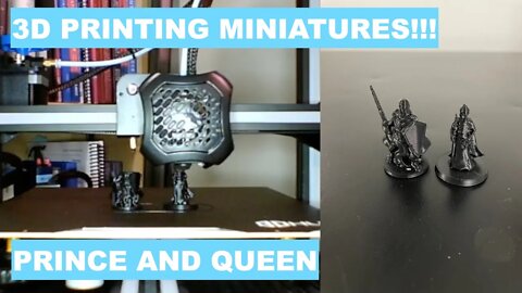 Prince and Queen | 3D Printing Minis