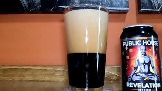 Pouring Revelations Dry Stout