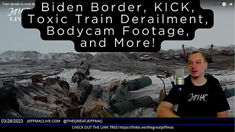 LIVE Coffee with Hooligans: Biden Border, KICK, Toxic Train Derailment, Bodycam Footage, and More!