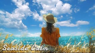 Relaxing Lo-Fi Chill Beats with Ocean Waves | Seaside Calm