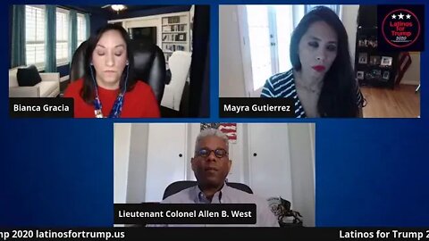 Latinos for Trump interviews LTC Allen West