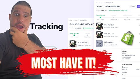 How To Setup A Tracking Order Page On Your Shopify Store! (STEP BY STEP)