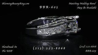 BBR 605 Engagement Ring By BloomingBeautyRing.com