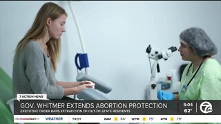 Gov. Whitmer extend abortion protection in Michigan