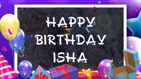 Wish you a very Happy Birthday Isha