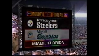 1996-11-25 Pittsburgh Steelers vs Miami Dolphins