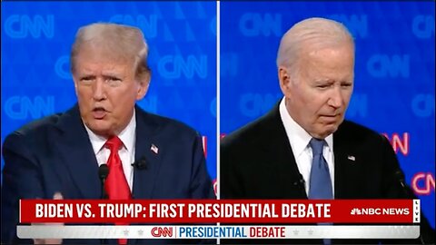 The Entire 2024 Presidential Debate Condensed Into One Clip