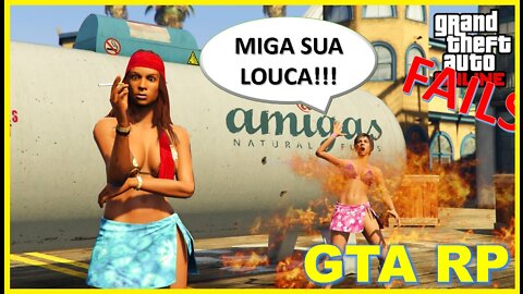 Fail GTA V RP - Momentos bizarros do GTA RP